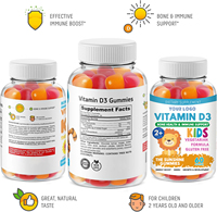 Gummies de Vitamine D3 pour Enfants en Forme de Balle – Complément Alimentaire en Gros pour des Os Forts et une Vitalité et une Énergie en Pleine Croissance