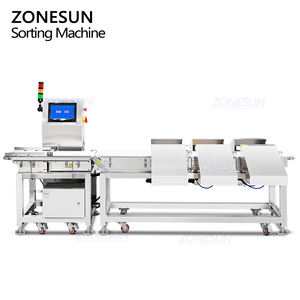 ZONESUN ZS-MD210-6 Máquina Clasificadora de Pesaje Automática de Alta Precisión con 6 Cabezales, Báscula de Banda Transportadora en Línea, Rechazadora y Verificadora de Peso - Product Image 6