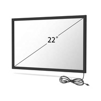 Marco de Pantalla Táctil Infrarroja IR Multitáctil USB de 22 Pulgadas para Raspberry Pi