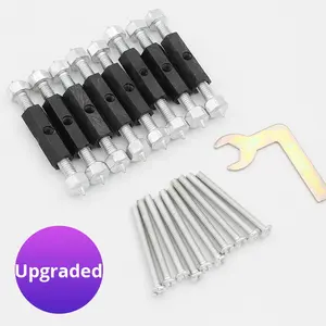 صندوق قاعدة كاسيت فولاذي من النوع 1/2، مصنع بطلاء الزنك، نظام تشغيل يدوي، غسالة مسطحة، مخزون الجملة والتجزئة من المصنع - Product Image 2