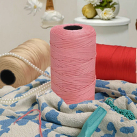 Fil à coudre en filament 100 % polyester Hanchuan 40S/2, teinture colorée en tube, absorbant l'humidité, 192F, de la marque Xinao Factory