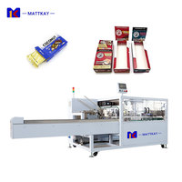Machine d'emballage automatique multifonctionnelle pour boîtes de snacks, ligne d'emballage pour chocolats, bonbons et biscuits