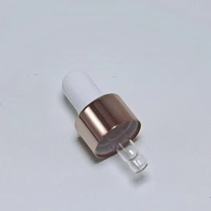 1ml 2ml 3ml 5ml Amber Transparent <b>Mini</b> Glass Tube Essential Oil Dropper <b>Bottle</b> with Rose Gold Cap - Product Image 4