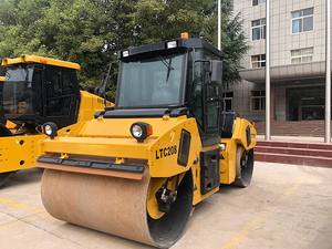 Rullo Compressore Stradale Idraulico a Doppio Tamburo da <span class=keywords><strong>8</strong></span> Tonnellate LTC208 per Costruzione Stradale, Compattatore per Asfalto al Miglior Prezzo - Product Image 2