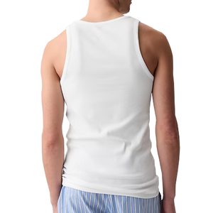 Camiseta sin Mangas para Hombre de Algodón Puro OEM, Logotipo Personalizado, Camiseta de Alta Calidad - Product Image 2