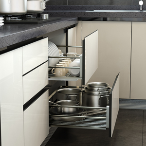<span class=keywords><strong>Moderno</strong></span> personalizado armarios de cocina con cestas - Product Image 2
