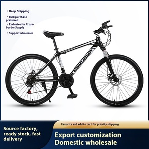 Consegna Rapida, Bicicletta da Montagna per Adulti 24/26 Pollici con Portapacchi Posteriore - Product Image 6