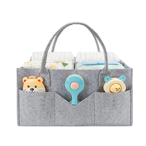 Organizador de Pañales Personalizado 2026, Bolsa de Fieltro con Múltiples Bolsillos y Diseño de Logotipo Personalizado - Product Image 2