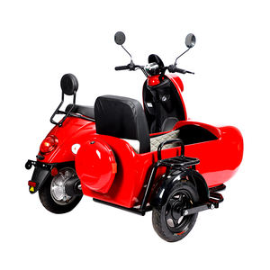 Motocicleta Eléctrica con Sidecar <span class=keywords><strong>Triciclo</strong></span> Eléctrico de Tres Ruedas para Adultos - Product Image 3