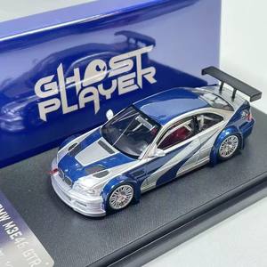 Modèle miniature de course Ghost Player 1/64 M3 <span class=keywords><strong>GTR</strong></span> E46 en métal moulé sous pression - Product Image 6