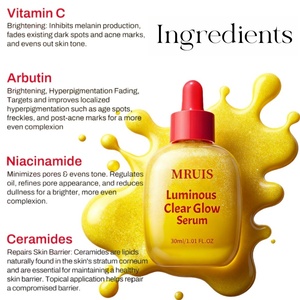 Suero de Vitamina C con Bakuchiol de 30 ml Más Vendido, Antienvejecimiento, Reafirmante, Blanqueador, Luminoso, Cuidado de la Piel Coreano para Mujeres con Efecto Iluminador - Product Image 5