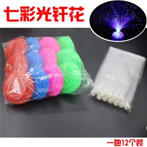 Decoración Navideña que Brilla en la Oscuridad, Juguetes para Niños, Lámpara Nocturna de Fibra Óptica LED de Colores - Product Image 4