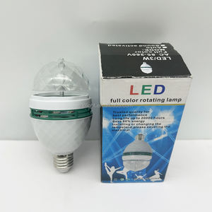मिनी ई 27 3w रंगीन ऑटो घूर्णन आरजीबी एलईडी बल्ब चरण प्रकाश प्रभाव पार्टी लैंप डिस्क क्रिस्टल मैजिक बॉल क्लब dj लाइट एसी 85-265v - Product Image 4