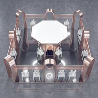 Alley boutique Jewelry Retail stand convient pour colliers et pendentifs en diamants