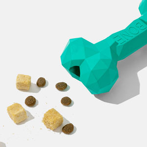Distributeur de friandises pour chien en caoutchouc naturel écologique personnalisé, jouet interactif à mâcher avec prévention de la fuite de nourriture - Product Image 1