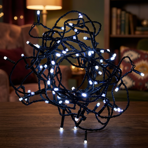 Guirlande classique de 5 m, 50 LED blanc froid, alimentation secteur 230 V, Azul, 8 fonctions, IP44 (GSC 204600011) - Product Image 3