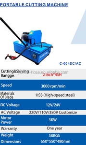 Máquina Cortadora <span class=keywords><strong>de</strong></span> Mangueras Hidráulicas Móvil <span class=keywords><strong>de</strong></span> Alta Eficiencia, <span class=keywords><strong>de</strong></span> 6 mm a 51 mm, 4 Cables, 12 V/24 V, con Motor y Bomba, para Taller <span class=keywords><strong>de</strong></span> Reparación <span class=keywords><strong>de</strong></span> Mangueras - Product Image 6