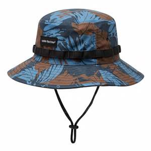 Personalizado pesca Boonie pescador sombrero de ala ancha gorra de Golf bordado impreso sublimación impermeable cubo sombrero - Product Image 3