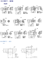 Mécanisme rotatif Heco Hmp/Omp/Bmp (moteurs hydrauliques orbitaux de 280 cm de déplacement) pour machines de moulage par injection, balayeuses routières