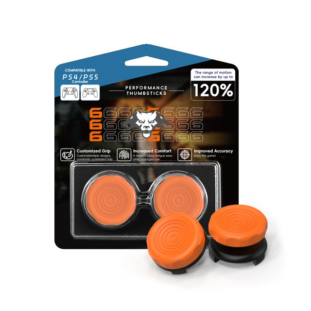 Anti-Slip Raised Thumb Grip Caps Silicone Joystick Protective Cover Heightened Thumbstick Cap for PS5 Xbox Series Accessories