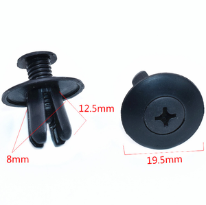 Clip de remache de plástico para parachoques de coche - Product Image 5