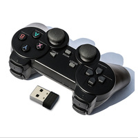 Manette sans fil 2.4G pour PC et téléphone, contrôleur de jeu avec micro Type-C et moteur de vibration