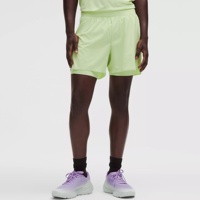 Shorts de course pour hommes, best-seller, légers, élastiques, mi-longs, unis, sportifs, à séchage rapide, en polyester et élasthanne, entrejambe de 5 pouces, doublés