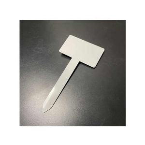 Antico e moderno UV stampato sublimazione in alluminio metallo cortile segno spazi vuoti bianco personalizzato palo di targa commemorativa - Product Image 5