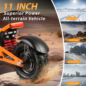 60V 250W 40AH DUAL DRIVE ALUMINUM FOLDABLE WATERPROOF LITHIUM BATTERY APP 200KG 85KM/H X5-60 200kg Load E-scooter X5-60 - Product Image 5