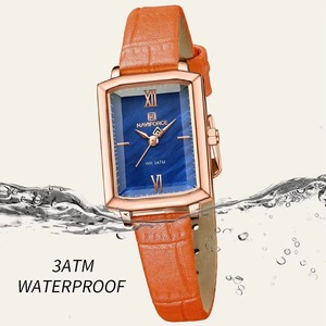 Drioshipping Factory Custom Logo Cheap Square Japan Quartz Female Wrist Watches Casual Ladies Gift Women Buck Watch Relogio - Product Image 3
