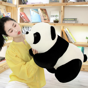 Nouvelle peluche <span class=keywords><strong>panda</strong></span> douce et réaliste avec rembourrage en coton PP et broderie, couleur personnalisée - Product Image 5