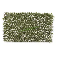 Home Garden Decoration artificial green fence willow trellis privacy fence expendable artificial plants pot se