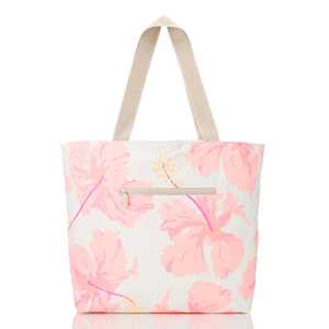 Çevre dostu kadınlar Hawaiian çiçek Aloha stilleri <span class=keywords><strong>Tyvek</strong></span> plaj çantası özel baskı ile hafif su geçirmez <span class=keywords><strong>Tyvek</strong></span> Tote çanta - Product Image 3