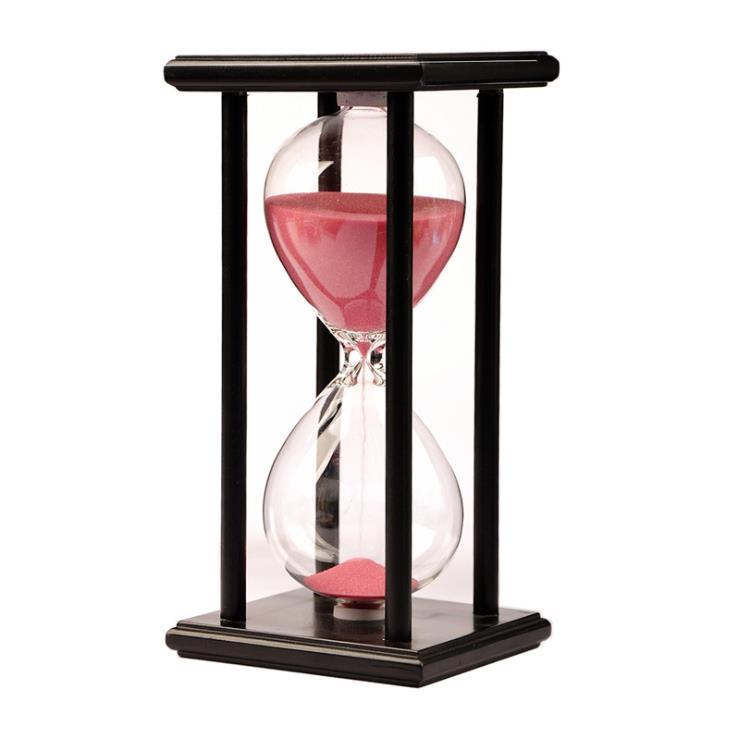Дешевые деревянные стеклянные песочные часы с таймером высокого качества полезные красочные песочные часы