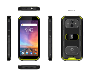 New phonemax X2 <span class=keywords><strong>4</strong></span> + 64GB kép <span class=keywords><strong>4</strong></span> gam vân tay mở khóa gồ ghề điện thoại giá rẻ <span class=keywords><strong>Android</strong></span> di động không thấm nước Octa Core NFC Thảm điện thoại thông minh - Product Image 4