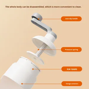 Máquina Trituradora Manual de Hielo Raspado de Plástico para Uso Doméstico al por Mayor - Product Image 3