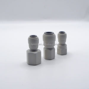 เชื่อมต่ออย่างรวดเร็ว1/4 \ "3/8 \" 1/2 \ "NPT เครื่องกรองน้ำพลาสติกชิ้นส่วนอะแดปเตอร์ตรงสำหรับระบบ RO เครื่องกรองน้ำข้อต่อที่สะดวก - Product Image 2