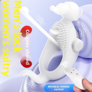 Adult Male Anti-Shooting Silicone <b>Vibration</b> Ring Long-Lasting Delayed Effects Wireless <b>Remote</b> Control Adult Sex Toy - Product Image 5