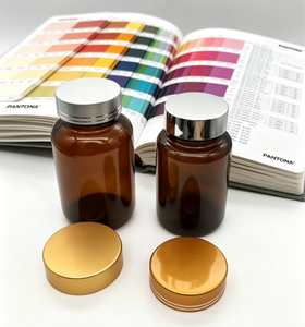 Capsules Composites Aluminium-Plastique de Qualité Alimentaire 33mm/35mm, Série de Bouchons à Vis Métalliques pour Sauces Soja/Huître et Assaisonnements/Condiments - Product Image 3