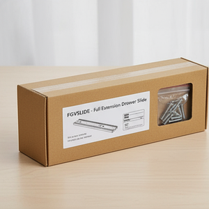 Mịn và bền 3-lần tủ bếp 45mm đẩy để mở bóng mang ngăn kéo trượt ngăn kéo Runner sử dụng tủ - Product Image 4