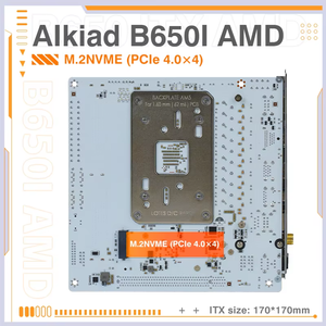 Placa Base de Escritorio ERYING B650i ITX, RAM DDR5 de 96 GB, 2x PCIe4.0 X4 M.2, Compatible con CPU de las Series 7000/8000/9000 7000/8 - Product Image 6