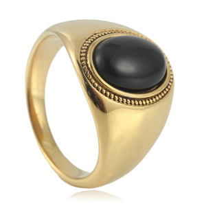 Men's Gold Tone <b>Tiger</b> <b>Eye</b> <b>Ring</b> Oval Bezel Setting 24mm Fashion Jewelry Gift - Product Image 5