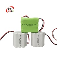 Grosir kustom AA AAA 800mAh NiMH Pak baterai 12V untuk Golf gerobak berbagai tegangan 2/3 C D SC F Lithium Ion Pak baterai untuk