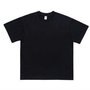 Camiseta Oversize de Algodón Peinado para Hombre, 300 g/m², Cuello Redondo, <span class=keywords><strong>Manga</strong></span> <span class=keywords><strong>Corta</strong></span>, Logotipo Personalizado, Talla Americana, Estilo Urbano, Verano, Casual - Product Image 2