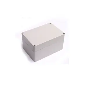 160*110*90mm Ip65 caja de conexiones impermeable gabinetes al aire libre instrumento electrónico caja electrónica impermeable de plástico