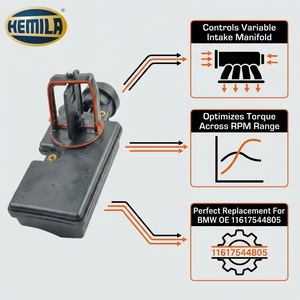 HEMILA Piezas de Vehículos 11617544805 / 11617544806 Válvula <span class=keywords><strong>DISA</strong></span> del Colector de Admisión Compatible con BMW M54 N52 - Product Image 3