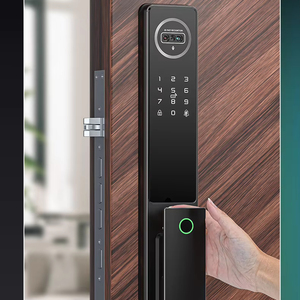 Sinnovo Wi-Fi khóa thông minh nhôm Nhận dạng khuôn mặt mật khẩu vân tay kỹ thuật số cửa điện tử mã thẻ Mã nhà ứng dụng đám mây - Product Image 1