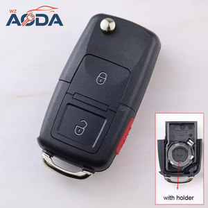 Coque de <span class=keywords><strong>clé</strong></span> de voiture universelle intelligente à 3 boutons, remplacement de coque de <span class=keywords><strong>clé</strong></span> auto, bon prix, pour VW - Product Image 1