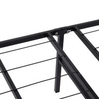 Makesking — Base intelligente pliable pour chambre à coucher, Base de lit, nouveau Design moderne, cadre, plateforme métallique, bon marché, taille King