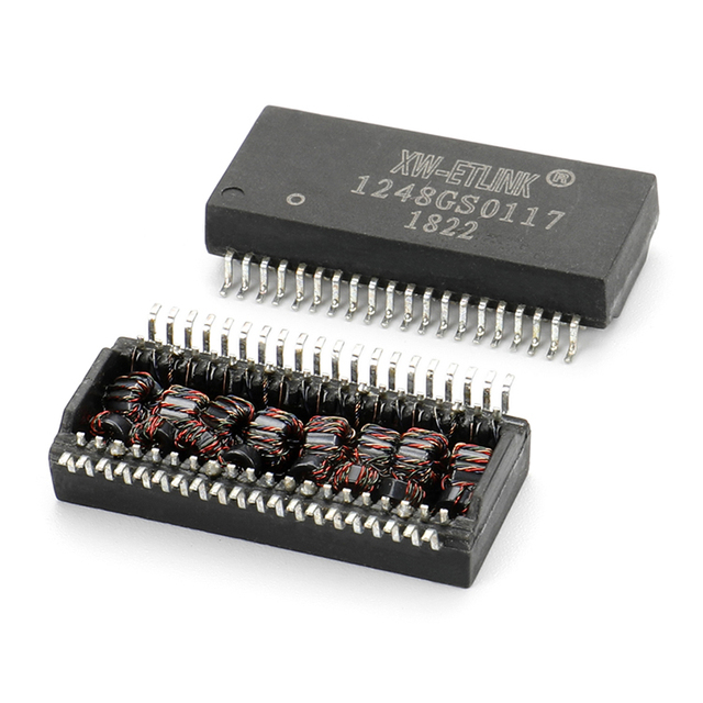 5G 10G Electrical Transformer Integrated Network Filter Lan Module Lan Transformer Magnetic Smd Toroidal Lan Transformer